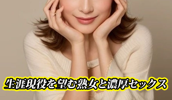 生涯現役を望む熟女と濃厚セックス